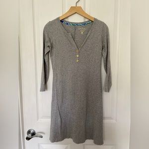 Lilly Pulitzer Gray Cotton T-shirt dress